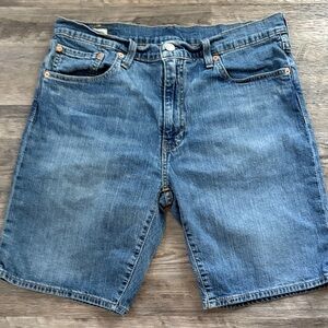 Levi's Mid-Wash Denim Shorts